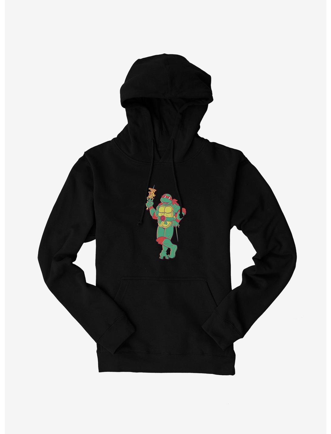 Teenage Mutant Ninja Turtles Raphael Eating Pizza Hoodie, , hi-res