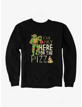 Teenage Mutant Ninja Turtles Michelangelo Only Here For Pizza Sweatshirt, , hi-res