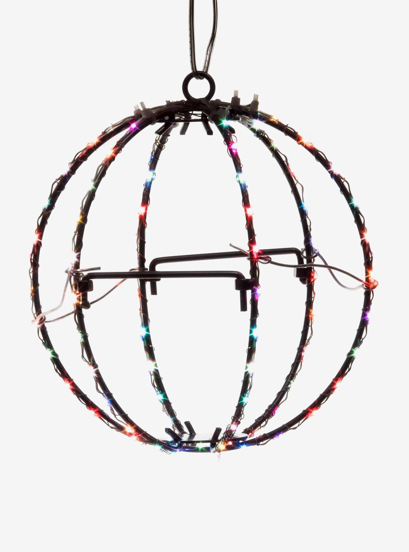 Rgb Led Foldable Metal Sphere , , hi-res