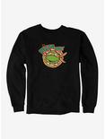 Teenage Mutant Ninja Turtles Michelangelo Pizza Time Sweatshirt, BLACK, hi-res