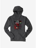 Invader Zim Do The Robot Hoodie, CHARCOAL HEATHER, hi-res