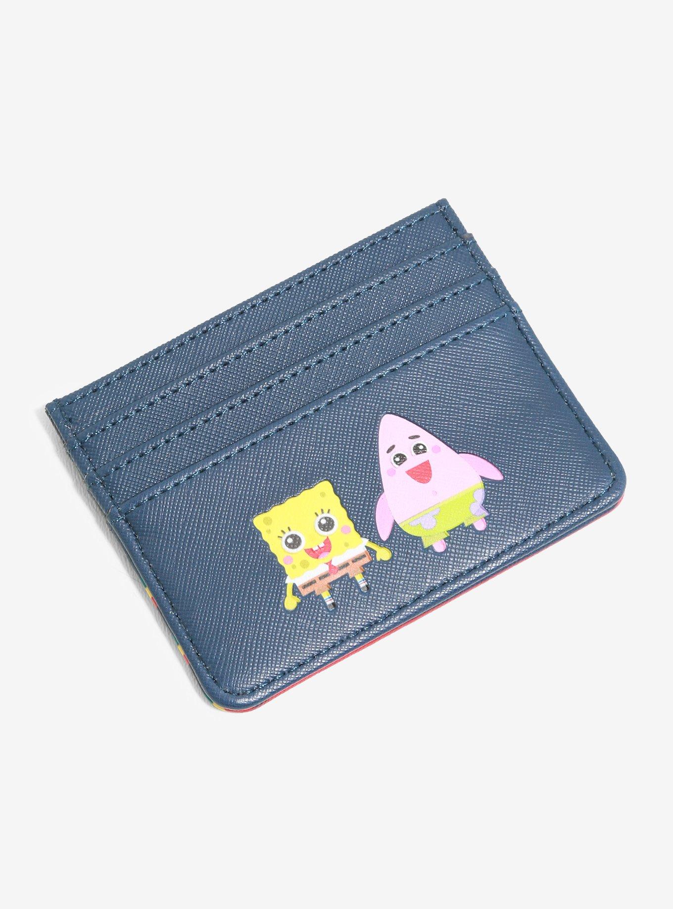 SpongeBob SquarePants SpongeBob & Patrick Chibi Cardholder - BoxLunch Exclusive, , hi-res