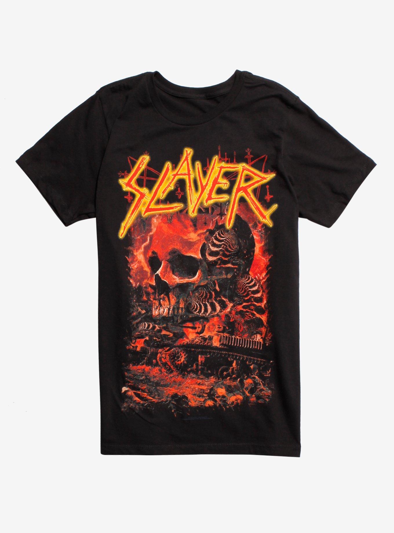 Slayer Final World Tour T Shirt Hot Topic