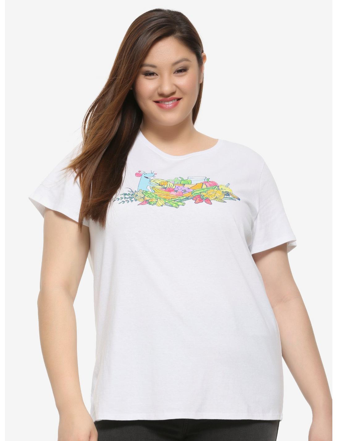 Disney Pixar Ratatouille Remy & Vegetables Girls T-Shirt Plus Size, MULTI, hi-res