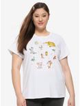 Disney Sidekicks Graphic Girls T-Shirt Plus Size, MULTI, hi-res