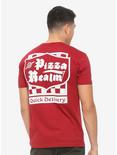 Disney Pixar Onward Pizza Realm Quick Delivery T-Shirt - BoxLunch Exclusive, WHITE, hi-res