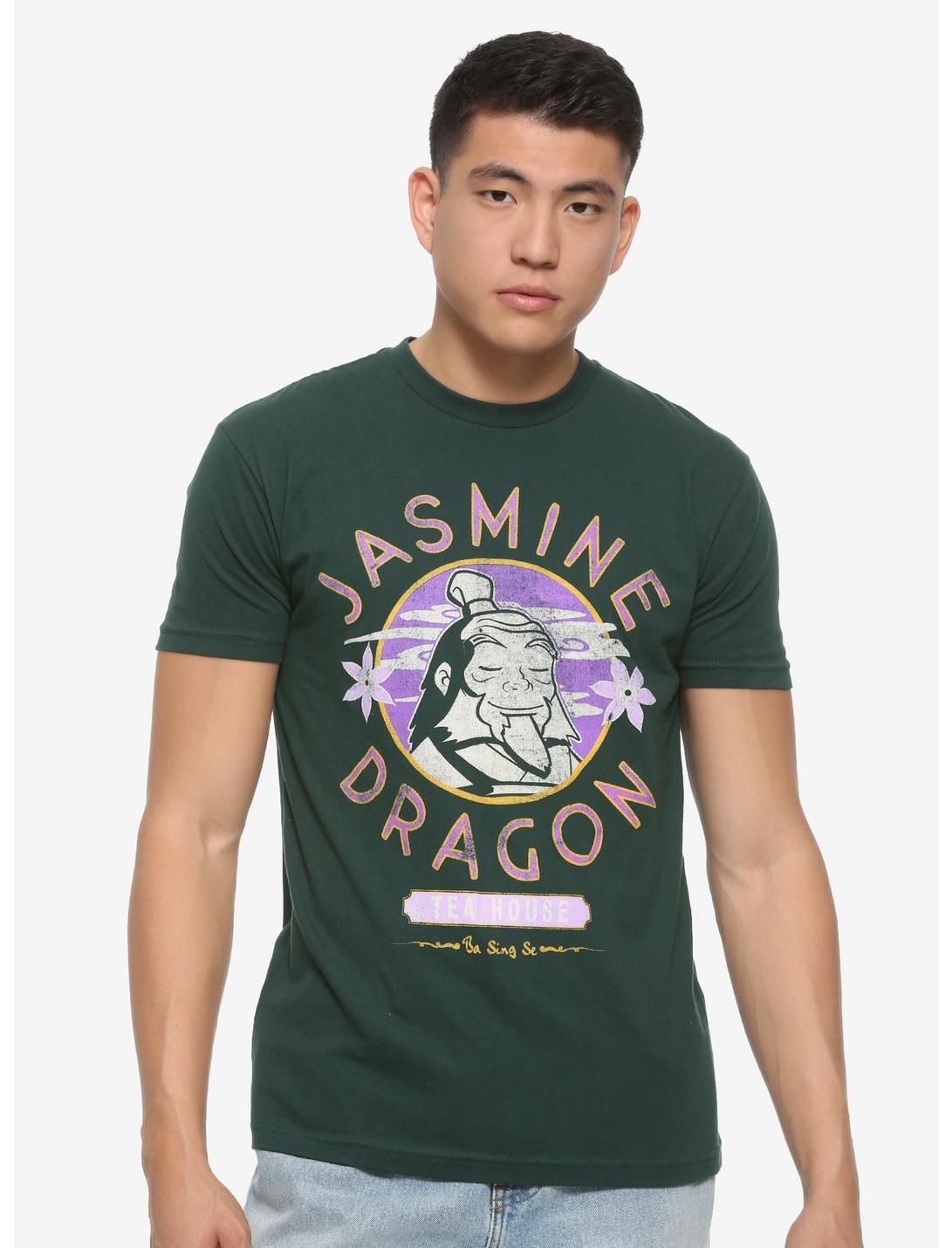 Avatar: The Last Airbender Jasmine Dragon Tea House T-Shirt - BoxLunch Exclusive, PURPLE, hi-res