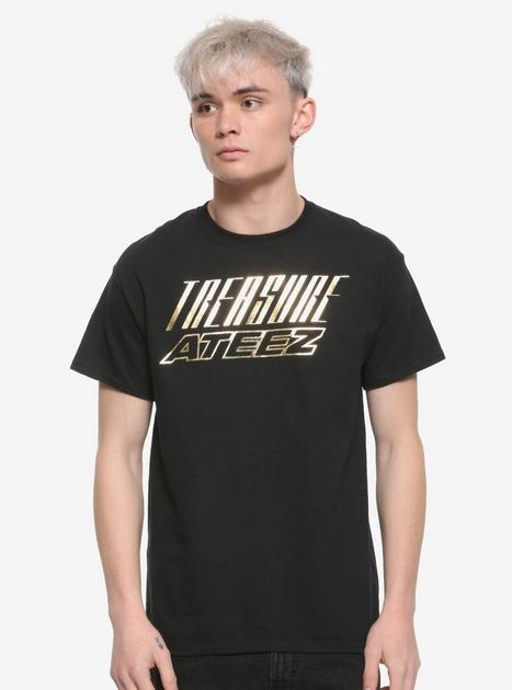 ATEEZ Treasure Gold Foil T-Shirt | Hot Topic