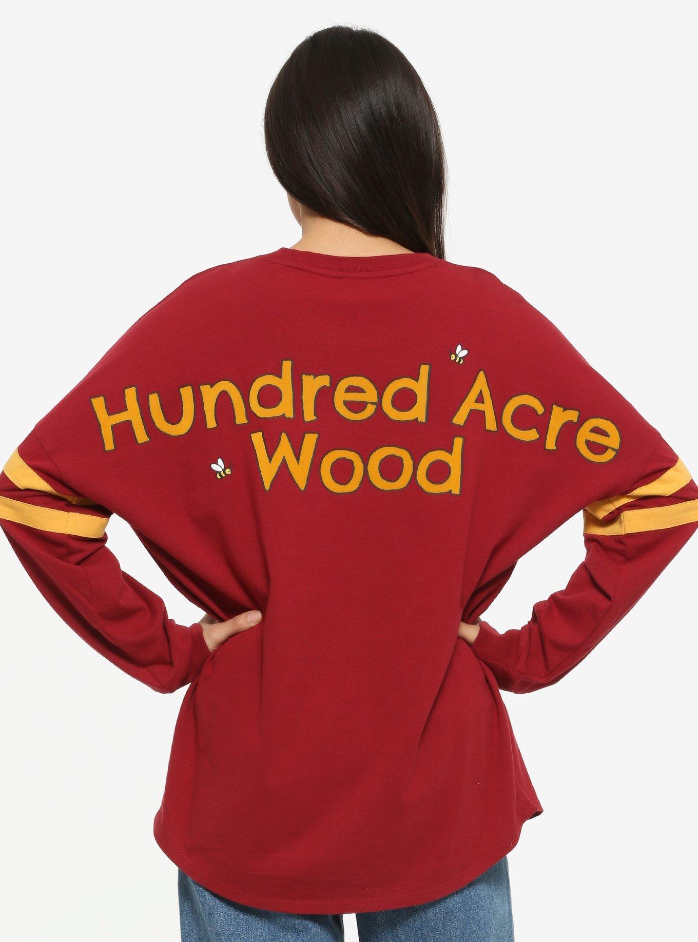 Our Universe Disney Winnie the Pooh Hundred Acre Wood Hype Jersey - BoxLunch Exclusive, YELLOW, hi-res