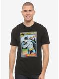 DC Comics Batman Baseball Card T-Shirt - BoxLunch Exclusive, BLUE, hi-res