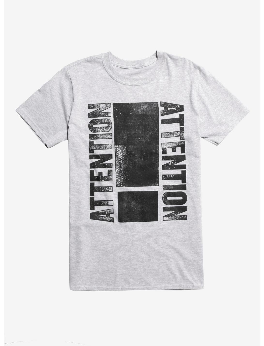 Shinedown Attention Attention T-Shirt, GREY, hi-res