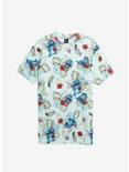 Disney Lilo & Stitch Scrump Floral Oversized Girls T-Shirt, MULTI, hi-res
