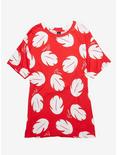 Disney Lilo & Stitch Lilo Leaf Oversized Girls T-Shirt Plus Size, WHITE, hi-res