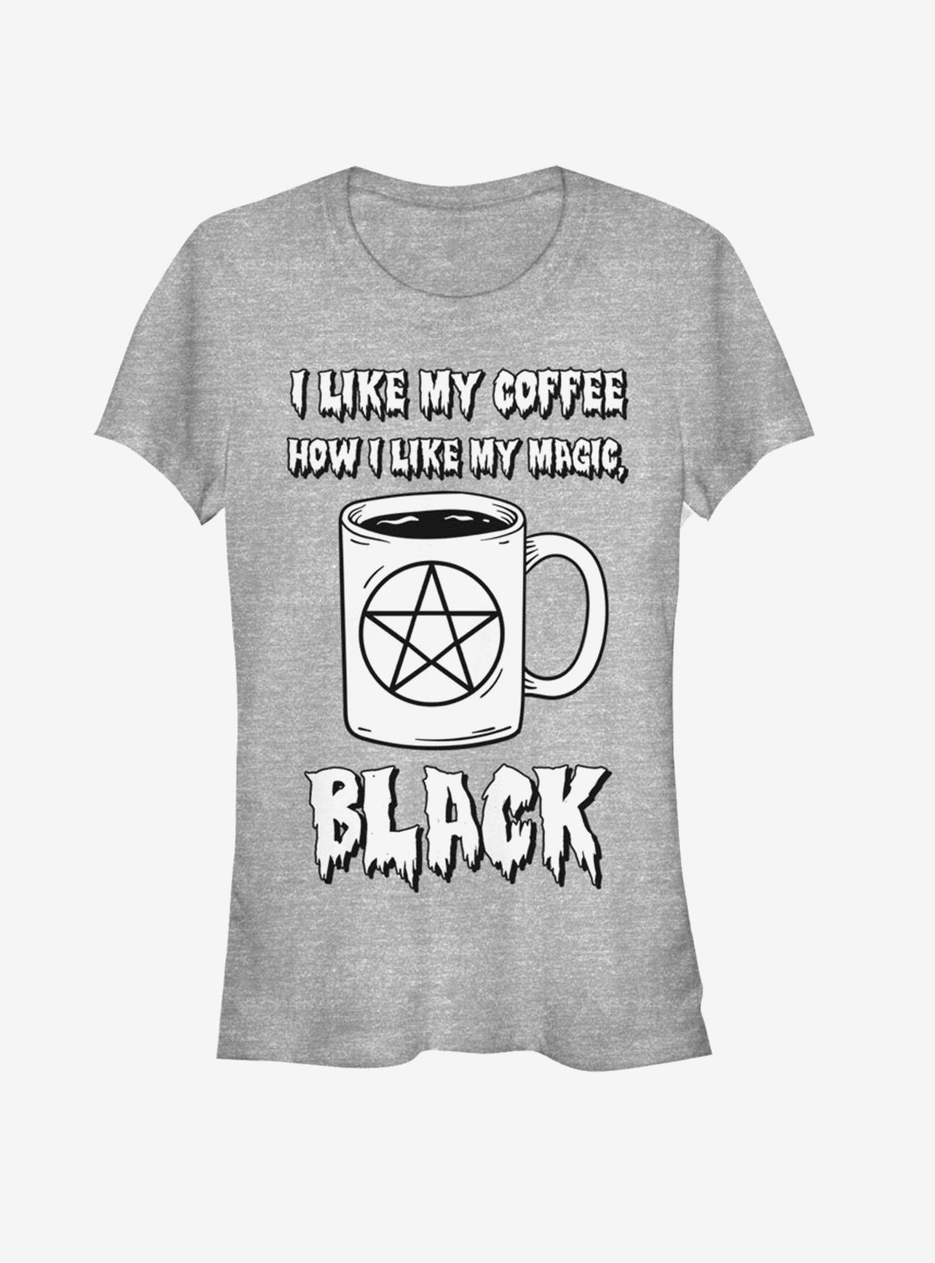 Black Coffee Magic Girls T-Shirt, , hi-res