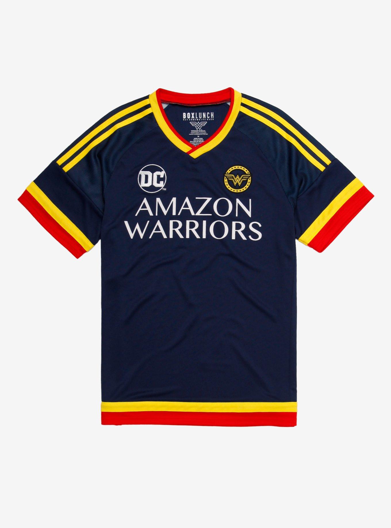 DC Comics Wonder Woman Amazon Warriors Jersey - BoxLunch Exclusive |  BoxLunch