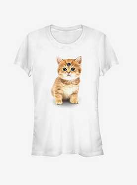 Catclops Three Eyed Kitten Girls T-Shirt, , hi-res