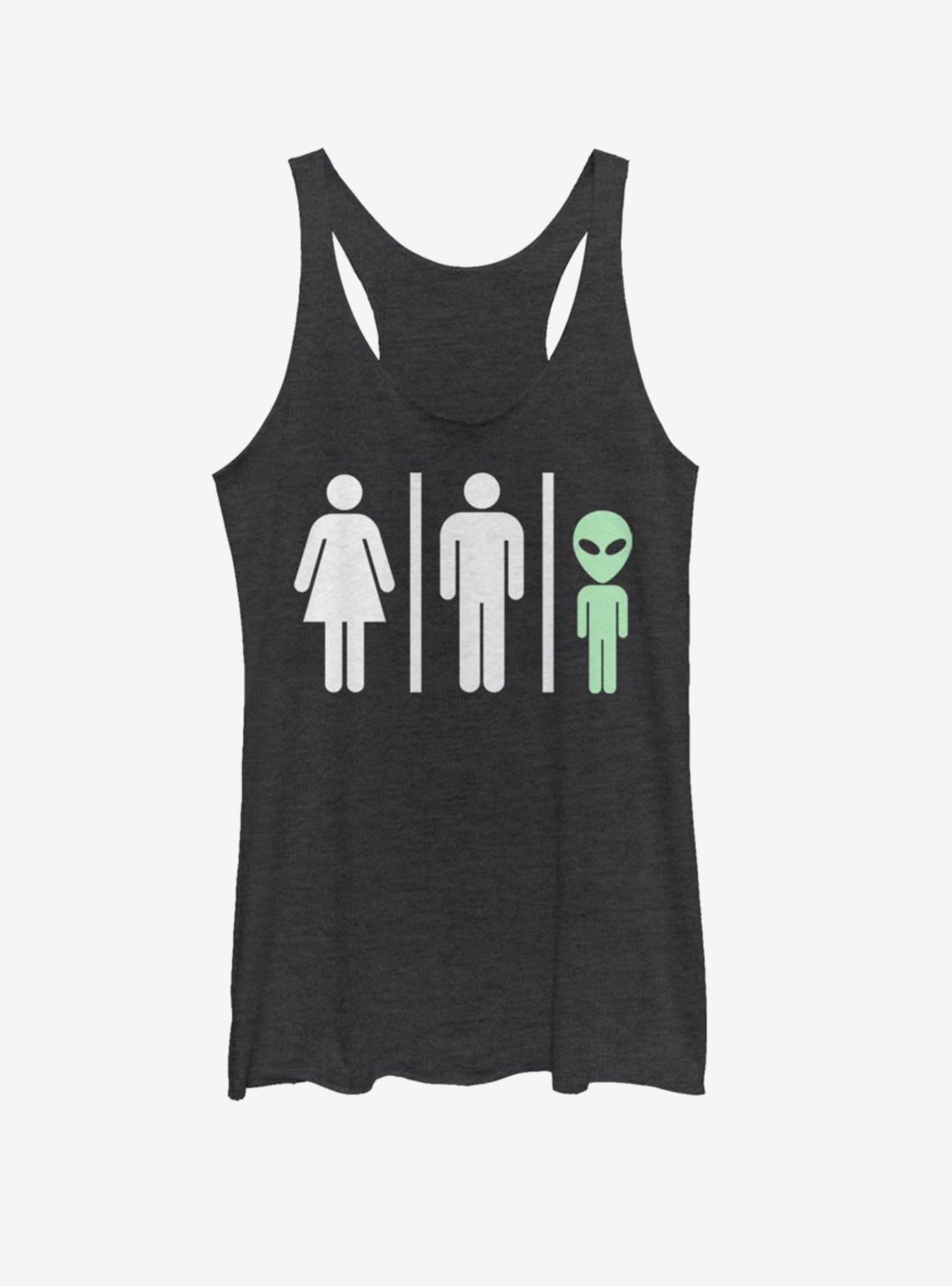 Bathroom Rules Alien Girls Tank