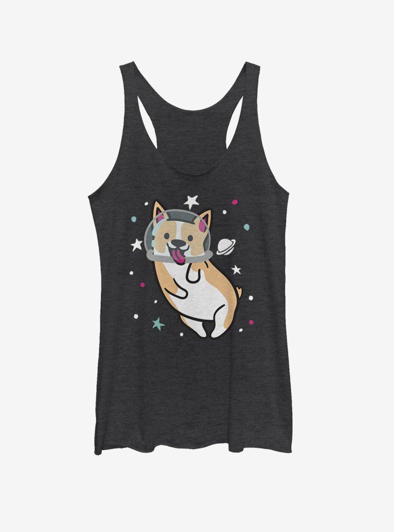 Space Corgi Girls Tank
