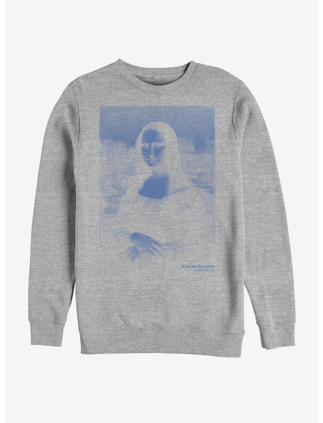 Mona Lisa X-Ray Sweatshirt, ATH HTR, hi-res