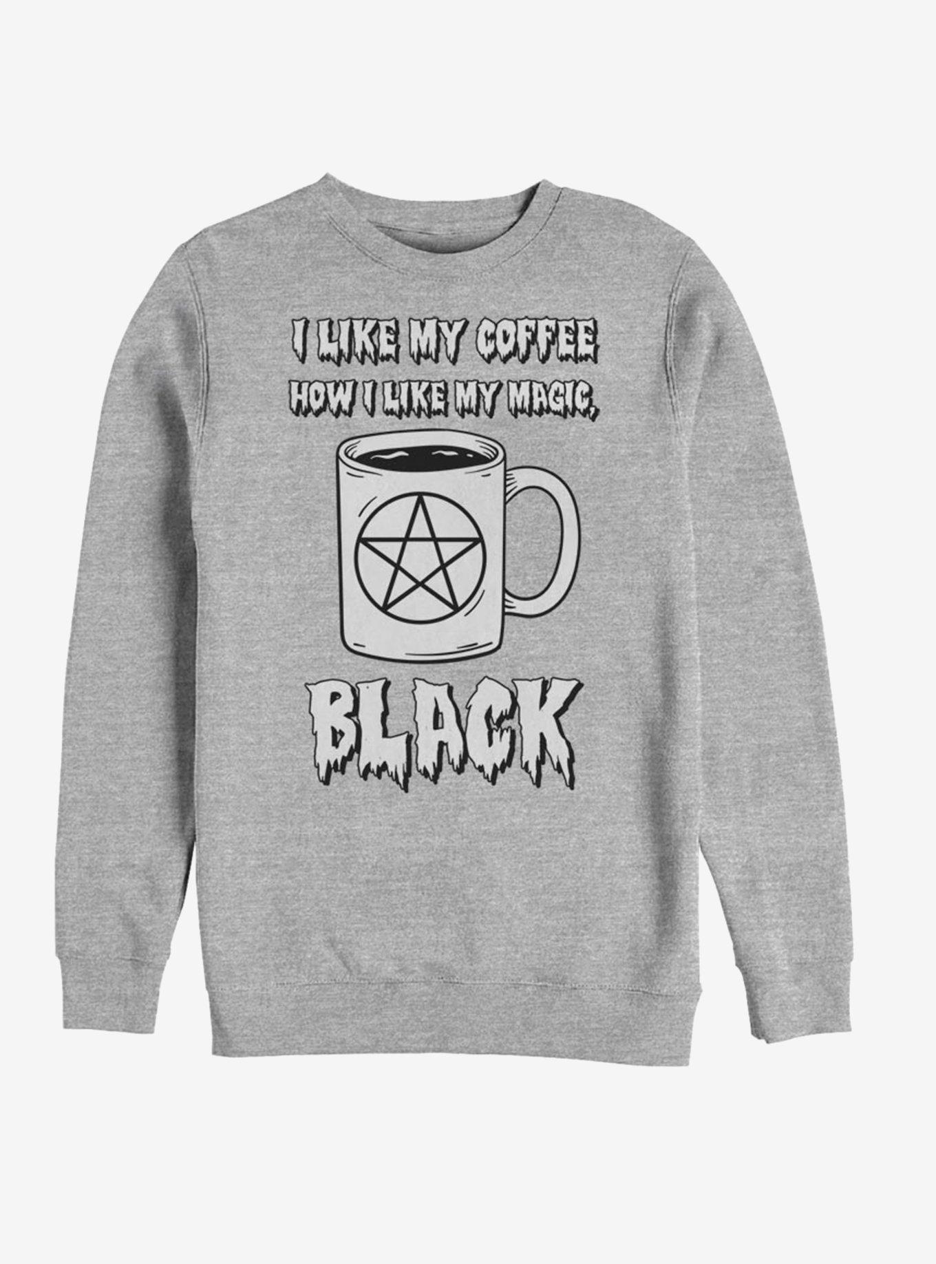 Black Coffee Magic Sweatshirt, ATH HTR, hi-res