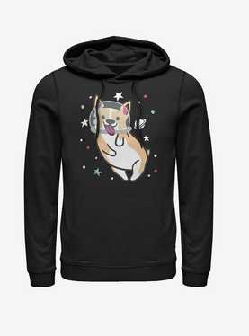 Space Corgi Hoodie, , hi-res