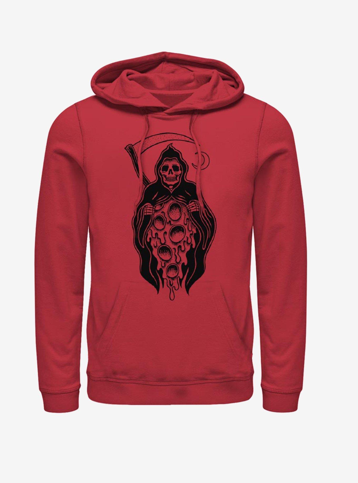 The Last Slice Hoodie, RED, hi-res