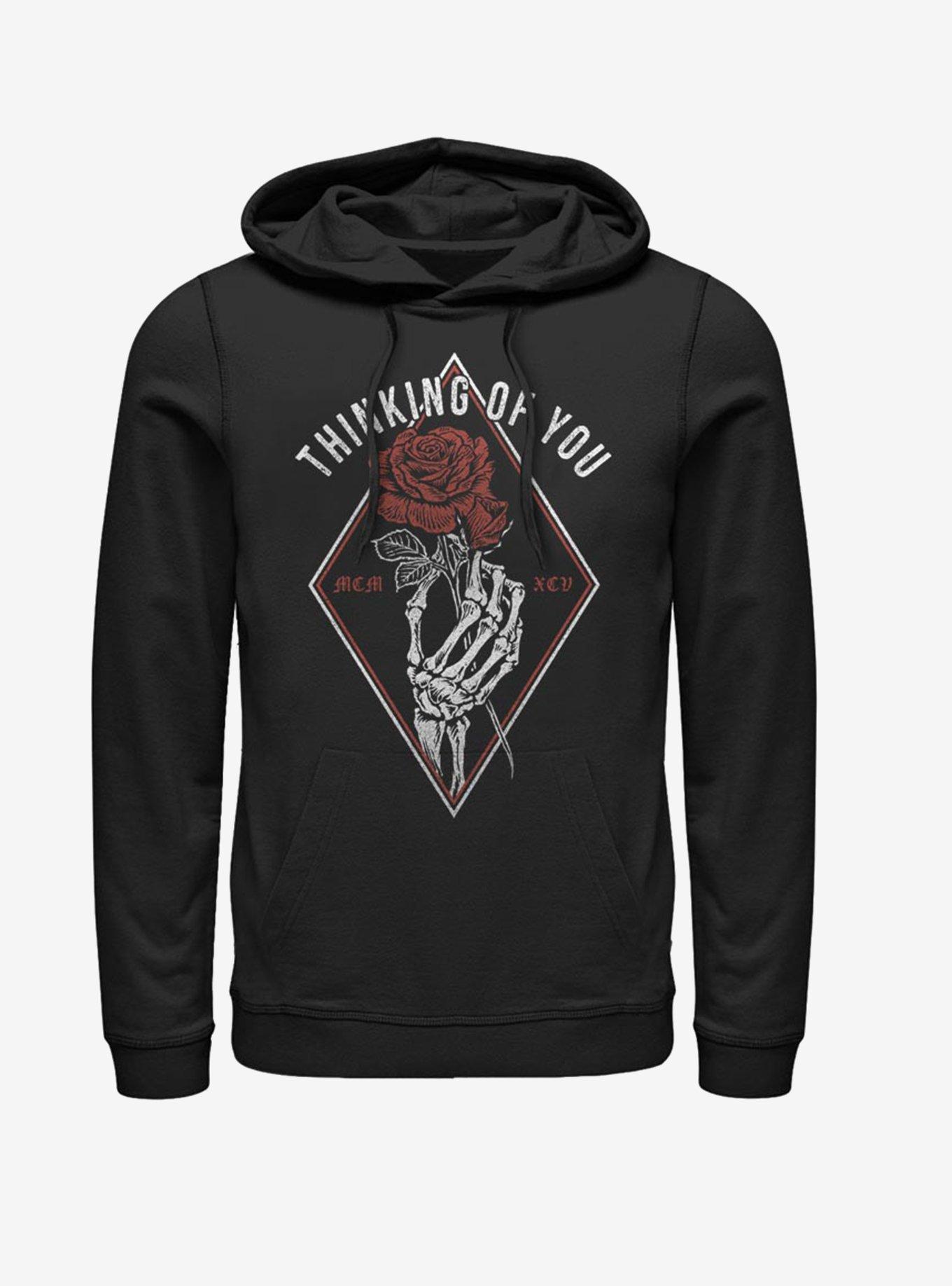 Thinking Of You Hoodie, BLACK, hi-res