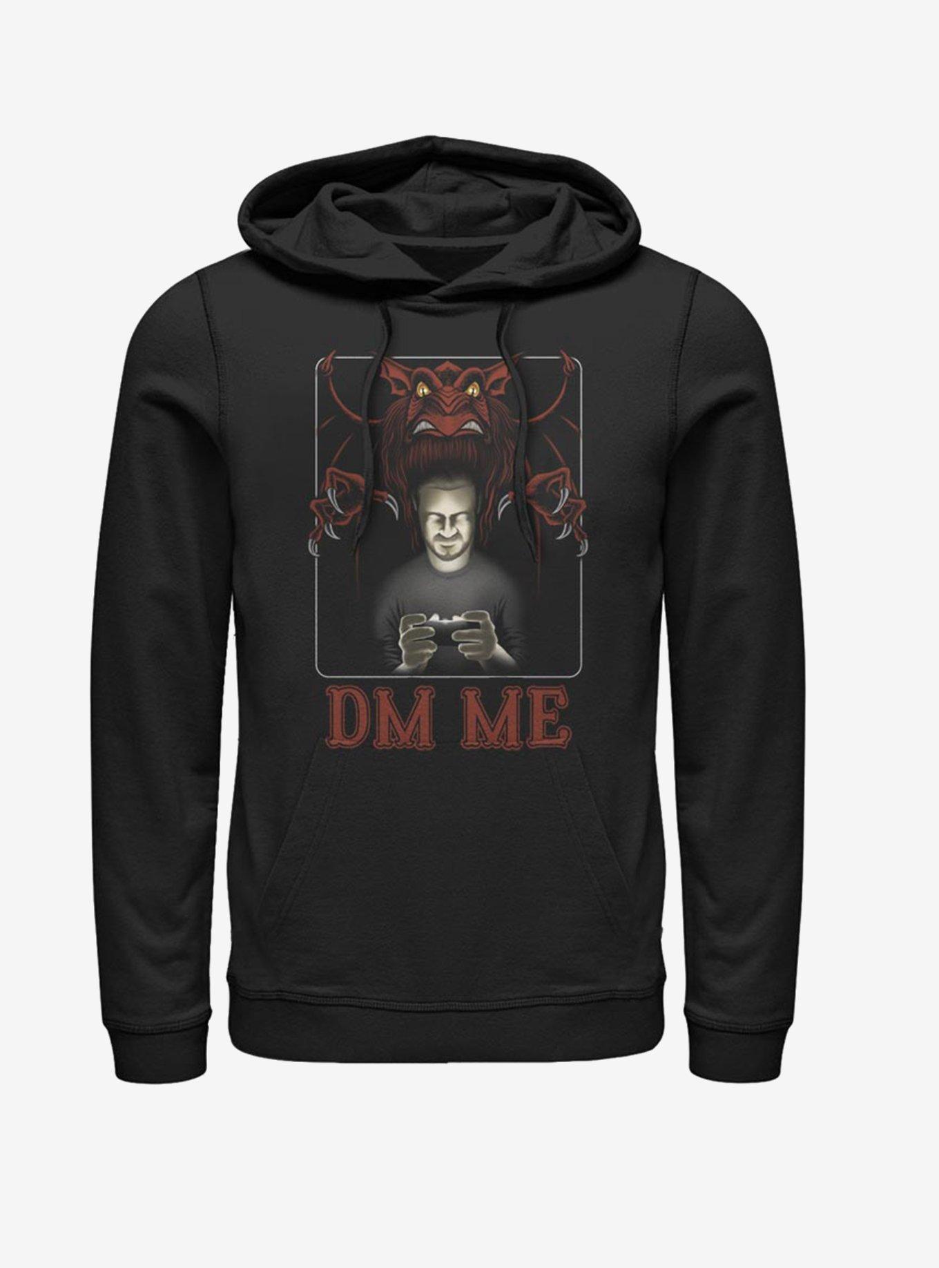 Wrong DM Hoodie - BLACK | Hot Topic