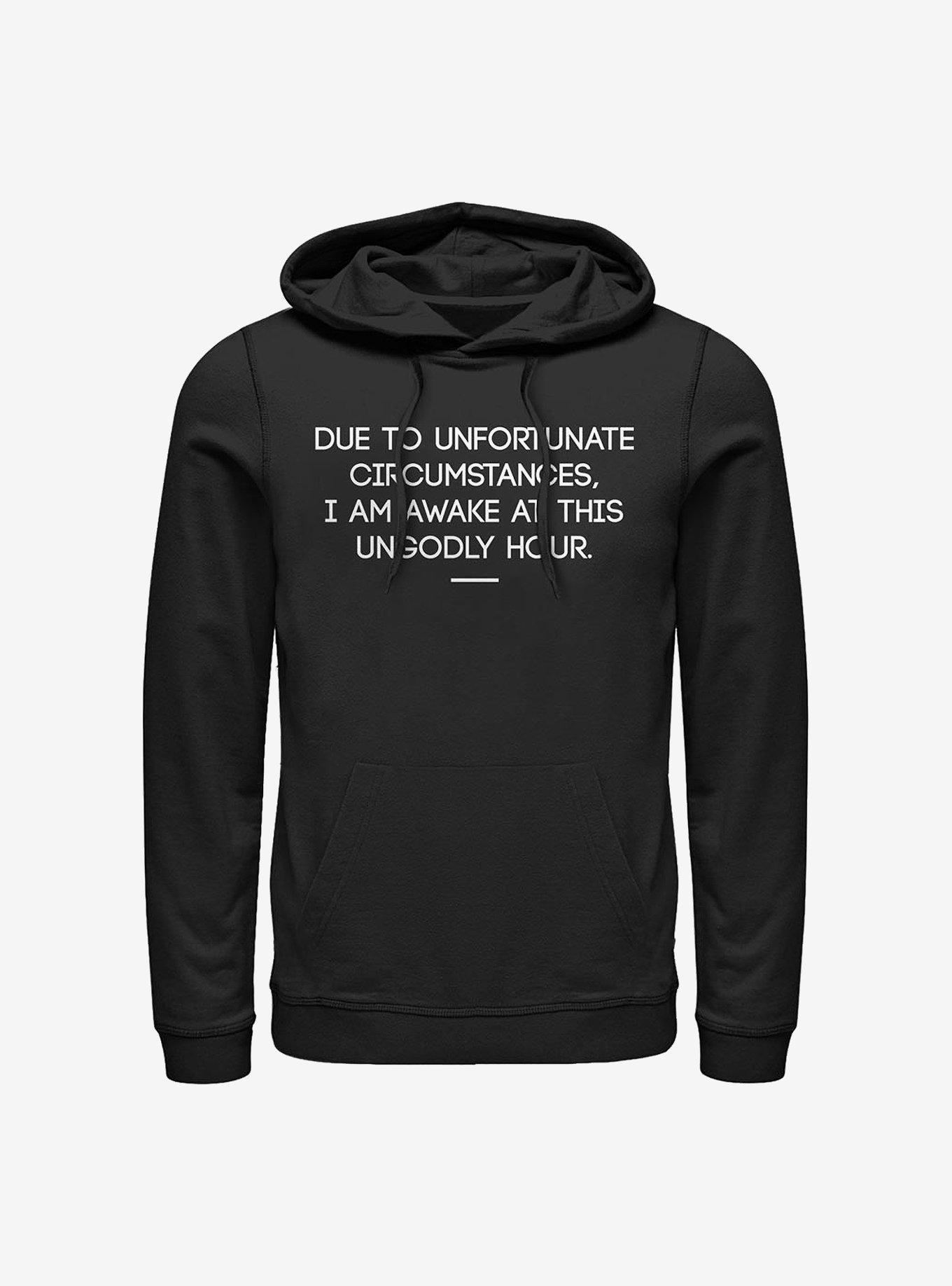 Why Am I Awake Hoodie, BLACK, hi-res