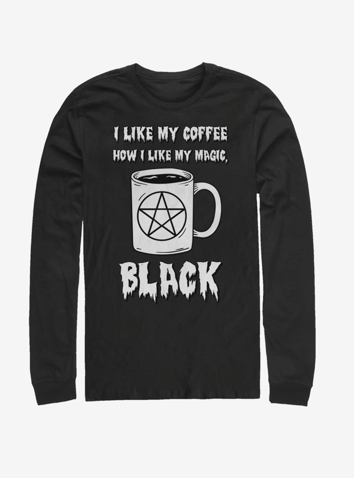 Black Coffee Magic Long-Sleeve T-Shirt, , hi-res