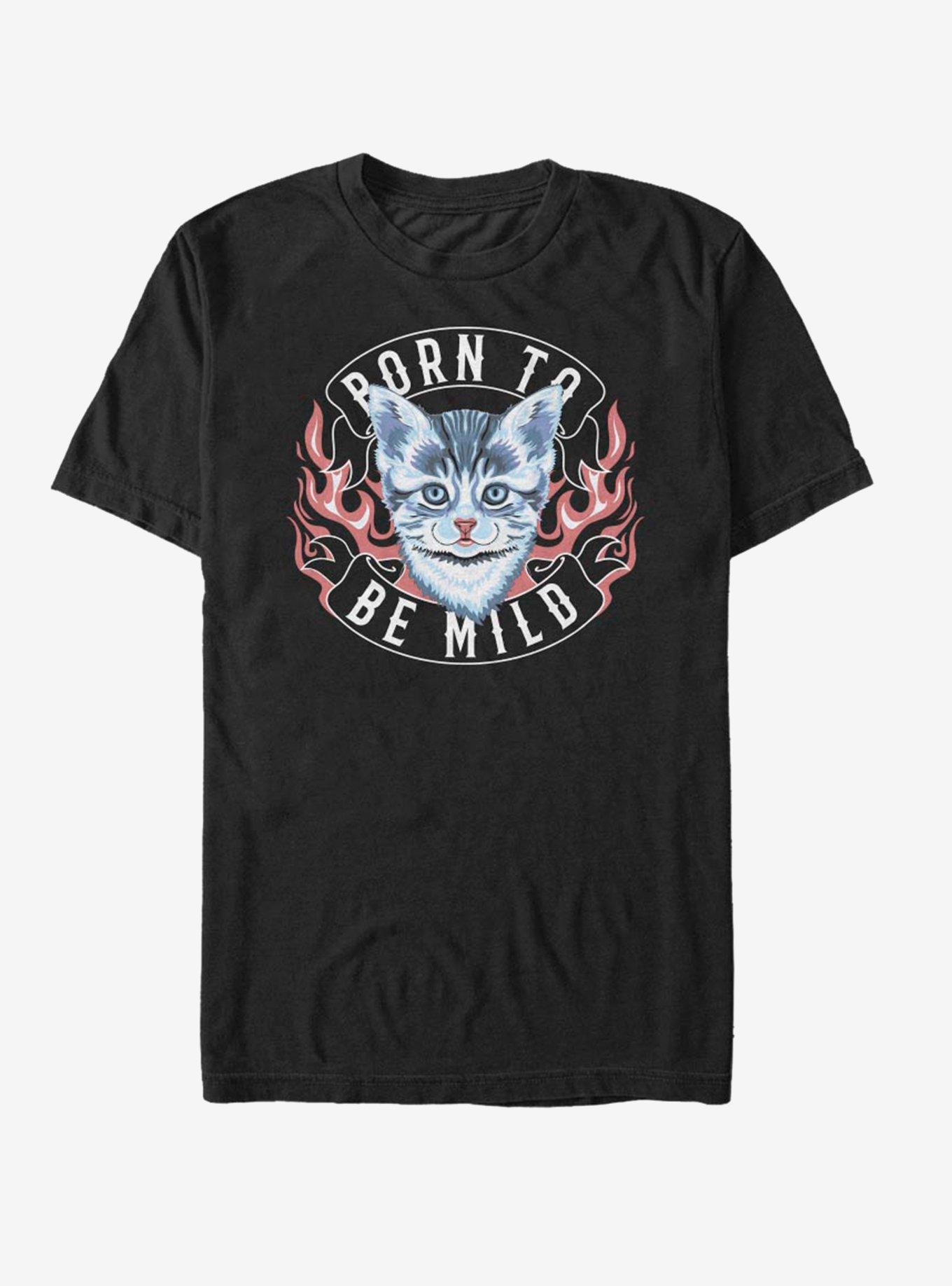 Born Mild T-Shirt, BLACK, hi-res