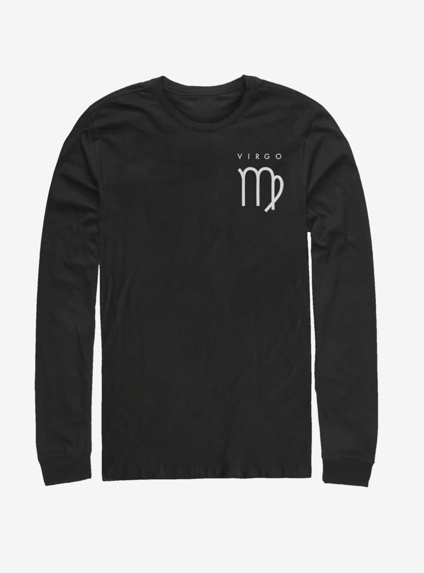 Virgo Astrology Sign Long-Sleeve T-Shirt