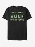 Alien Existence Element T-Shirt, BLACK, hi-res