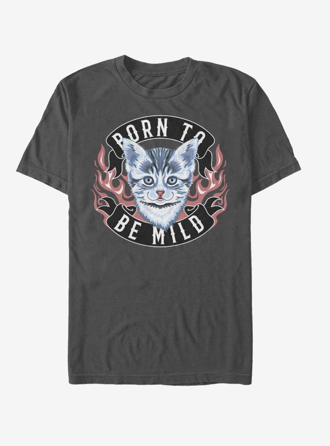 Born Mild T-Shirt, CHARCOAL, hi-res