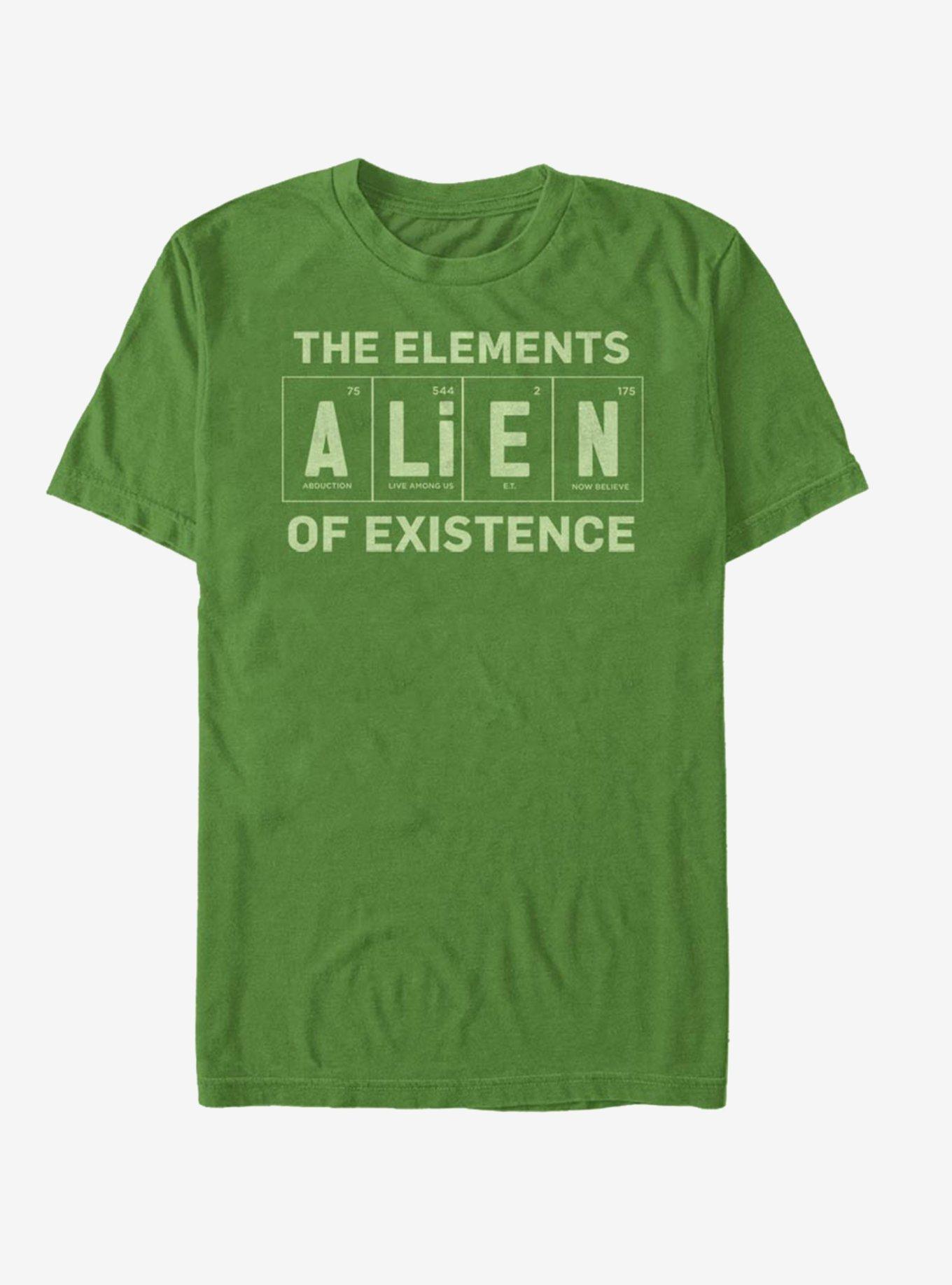 Alien Existence Element T-Shirt, KELLY, hi-res