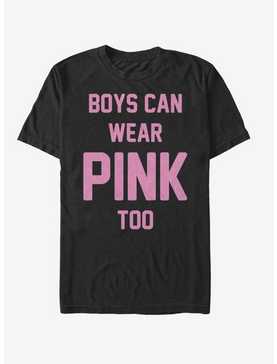 Boys Can Wear Pink Too T-Shirt, , hi-res