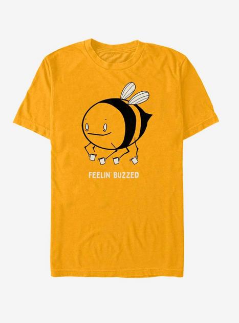 Feeling Buzzed Bee T-Shirt - GOLD | Hot Topic