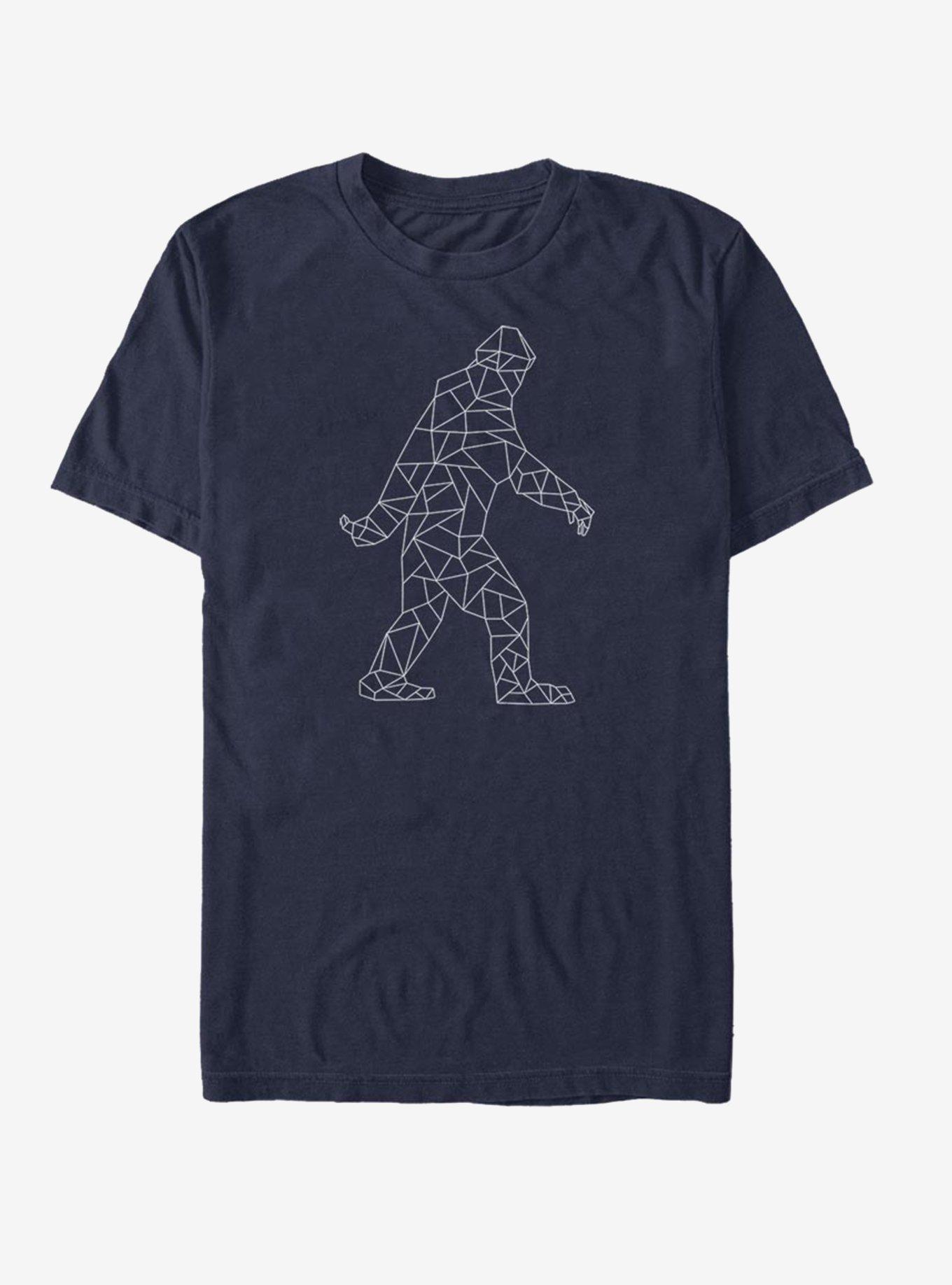 Poly Sasquatch T-Shirt, NAVY, hi-res