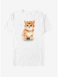 Catclops Three Eyed Kitten T-Shirt, WHITE, hi-res