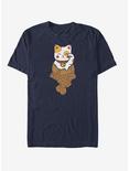 Lucky Cat Taiyaki T-Shirt, NAVY, hi-res