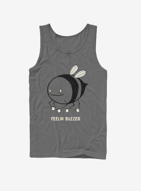 Feeling Buzzed Bee Tank - GREY | Hot Topic