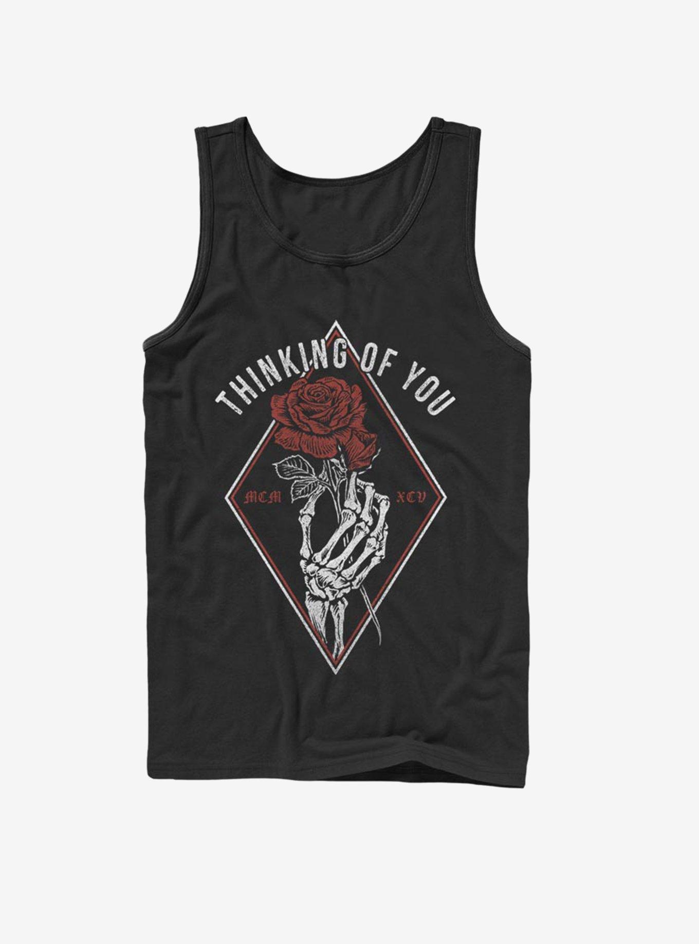 Thinking Of You Tank, BLACK, hi-res