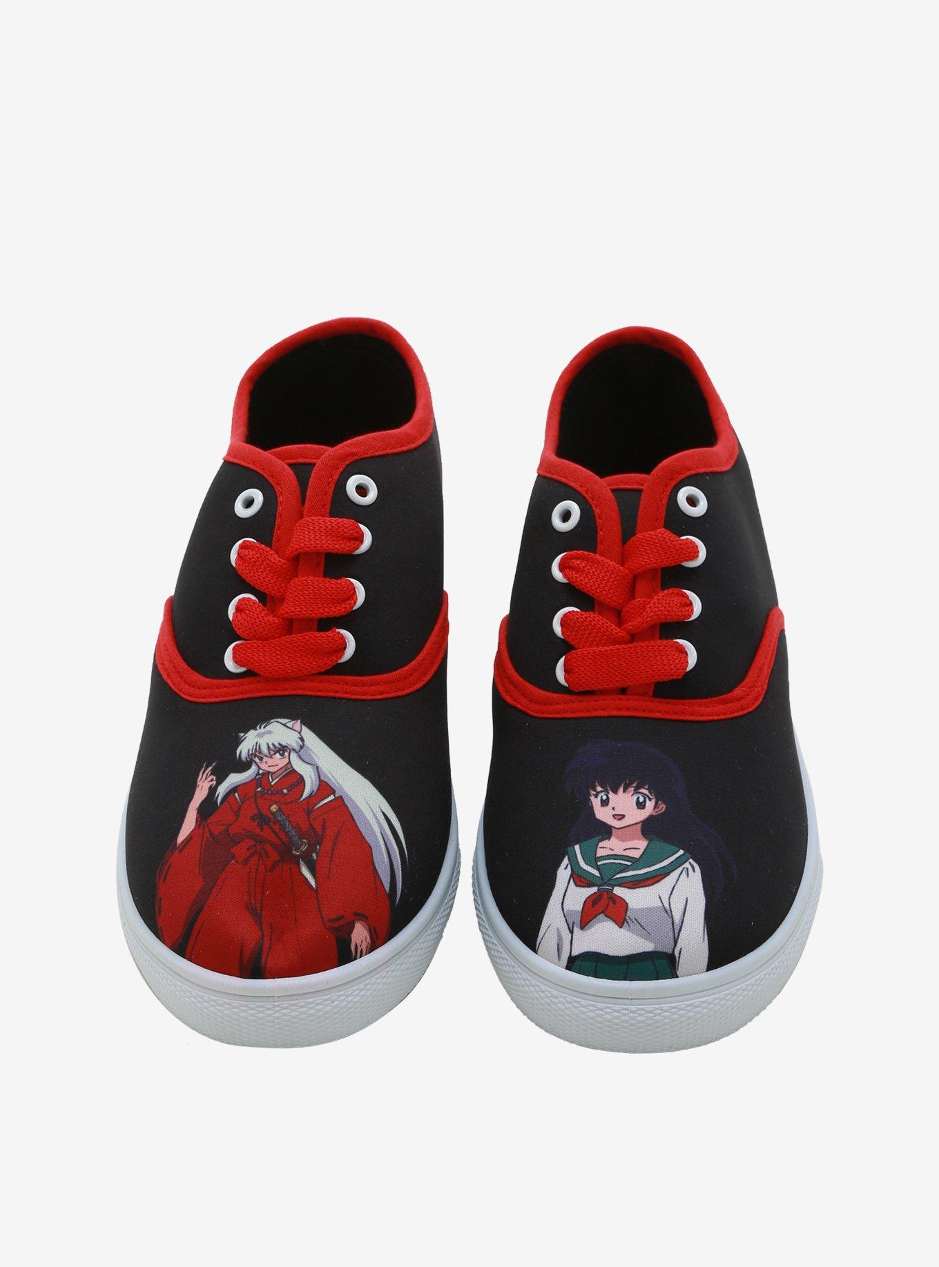 InuYasha Kagome & InuYasha Lace-Up Sneakers, MULTI, hi-res