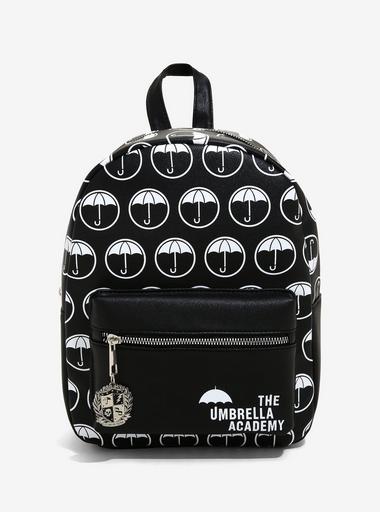 HOT TOPIC The Umbrella Academy Icon MINI BACKPACK! Backpack Loungefly Umbrella Academy Mini Backpack Kids  main image 3