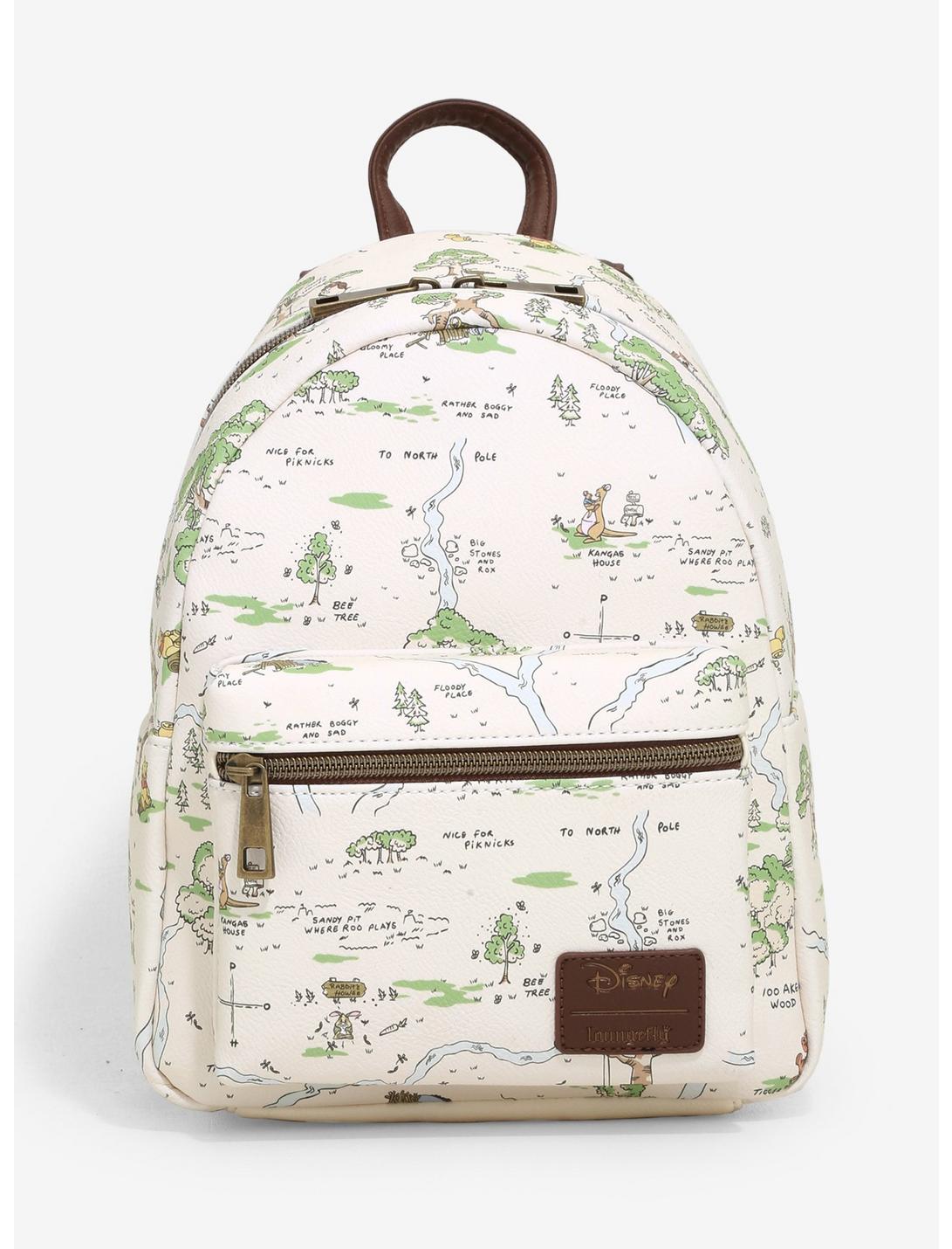 Loungefly Disney Winnie The Pooh Hundred Acre Wood Mini Backpack, , hi-res