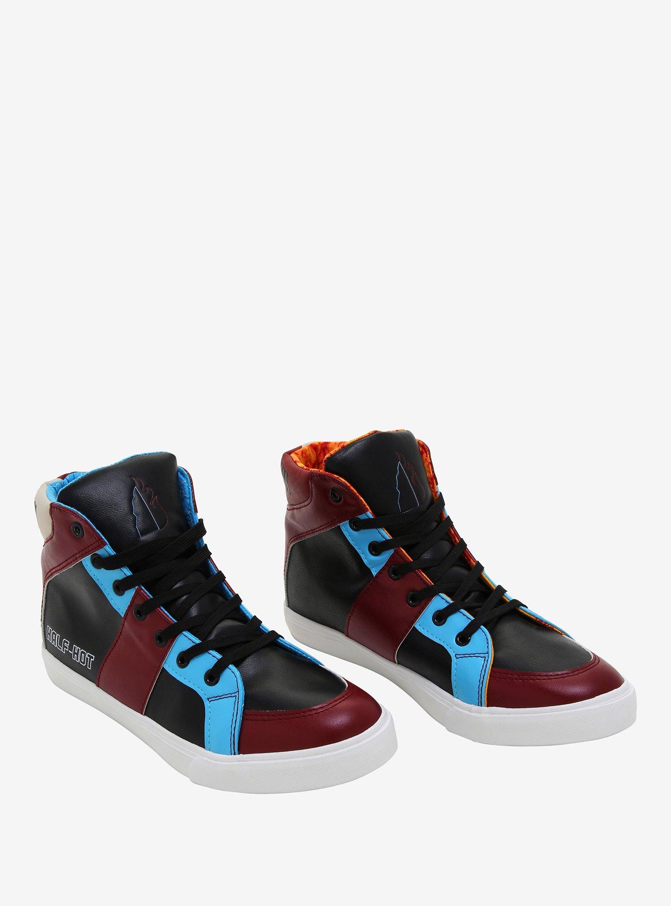 My Hero Academia Todoroki Split Hi-Top Sneakers, MULTI, hi-res