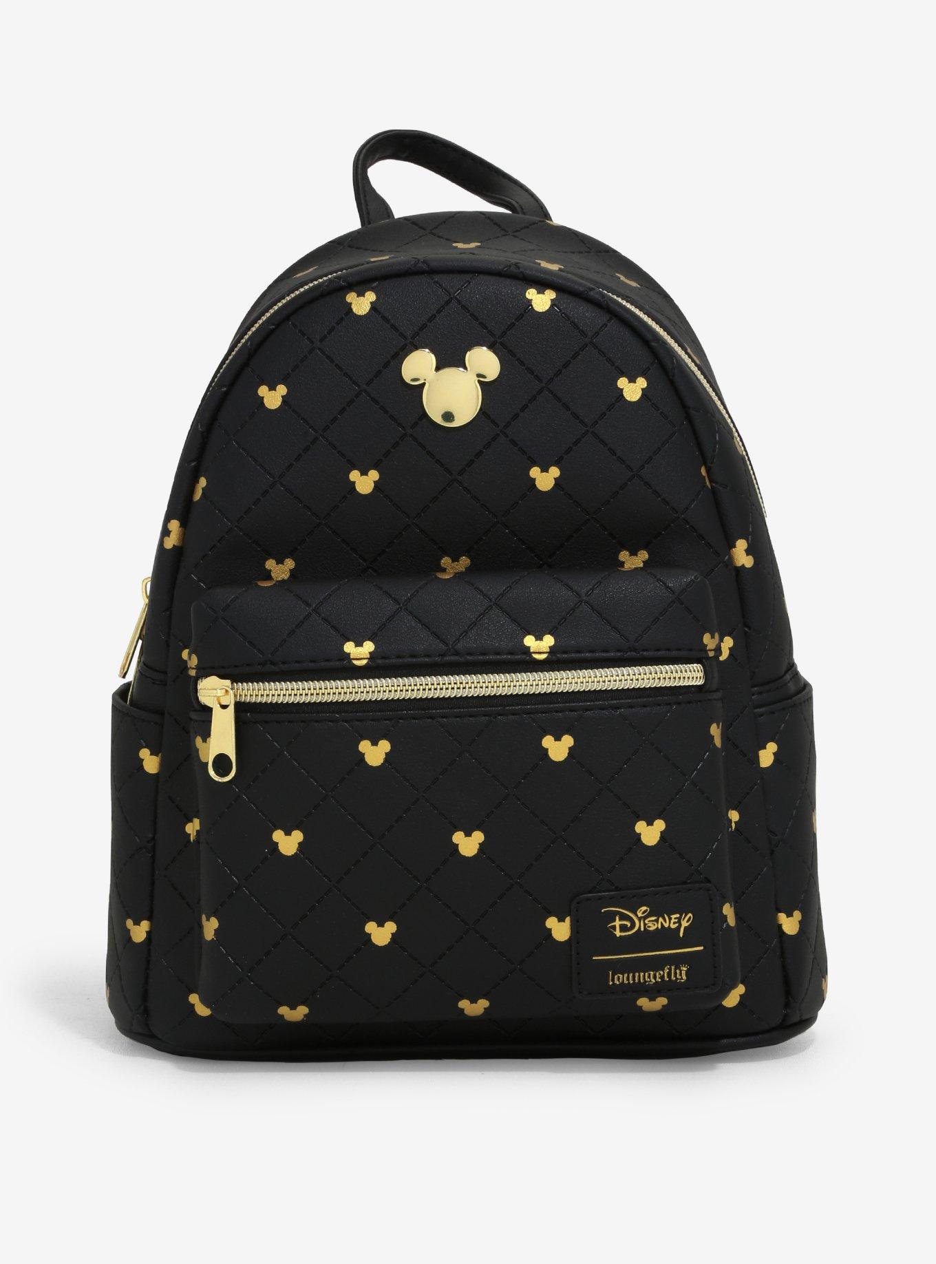 Loungefly Disney Mickey Mouse Quilted Mini Backpack Hot Topic