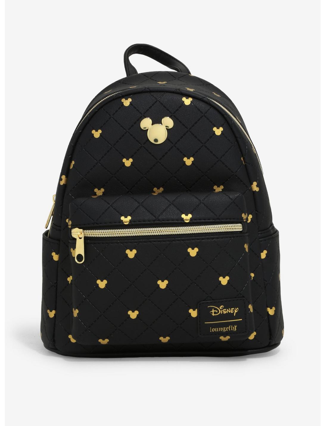 Loungefly Disney Mickey Mouse Quilted Mini Backpack, , hi-res