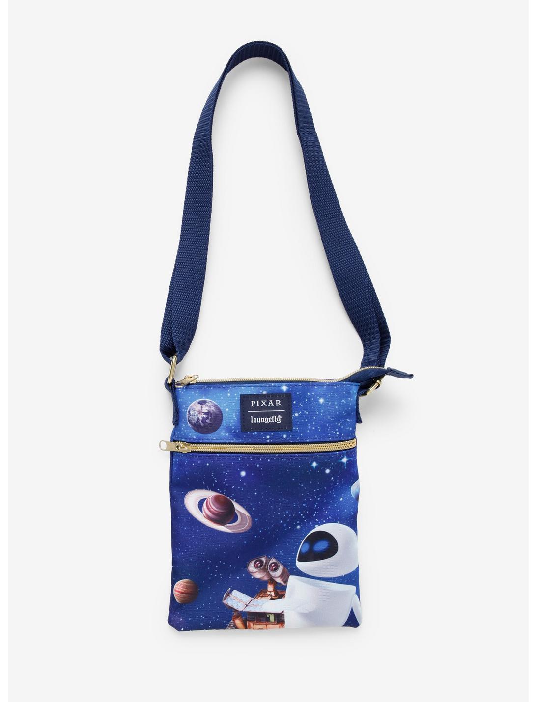 Loungefly Disney Pixar WALL-E Space Dancing Passport Crossbody Bag, , hi-res