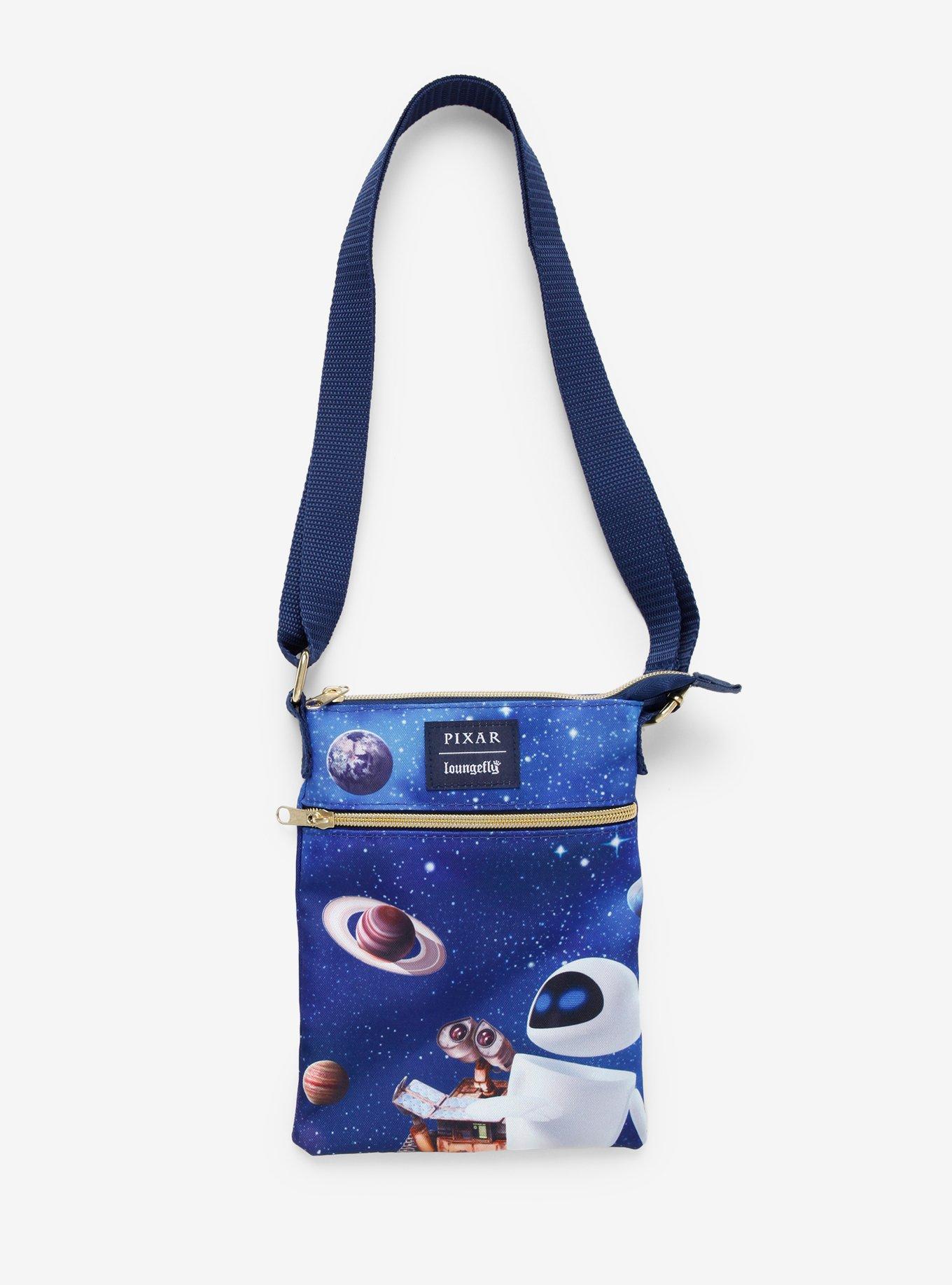 Loungefly Disney Pixar WALL-E Space Dancing Passport Crossbody Bag, , hi-res